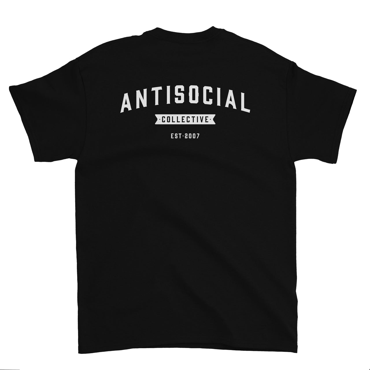 ANTISOCIAL - SHOP LOGO S/S TEE - BLACK