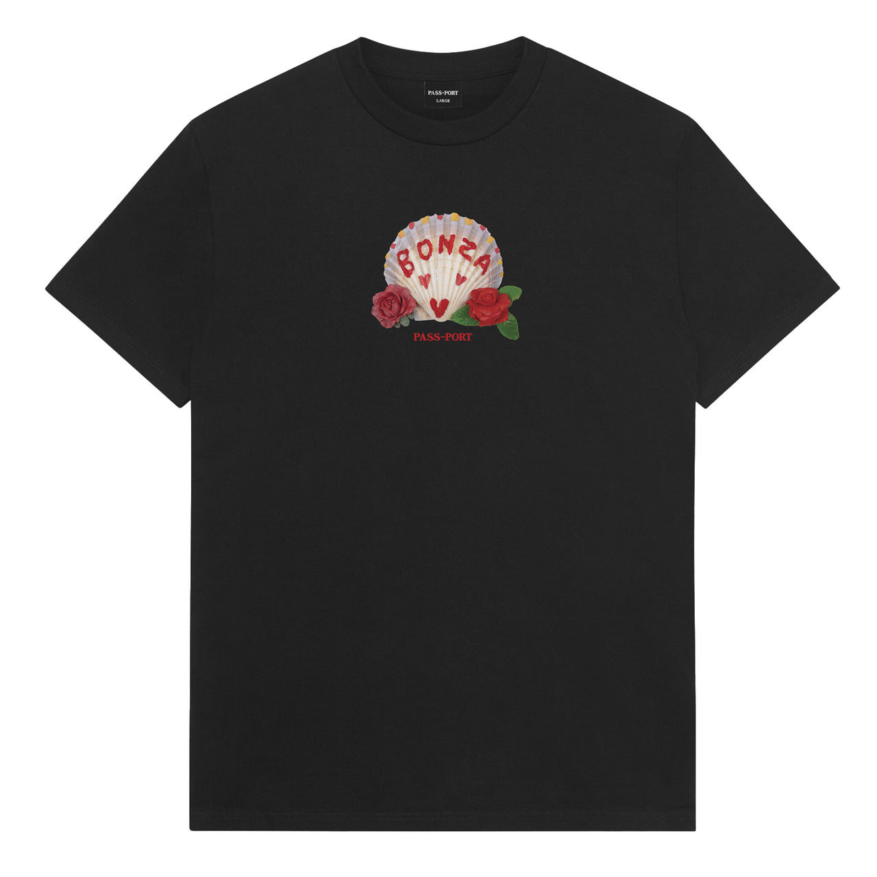 PASS~PORT - BONZA TEE - BLACK