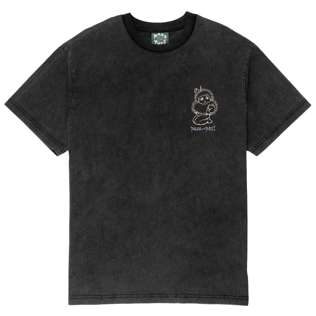 PASS~PORT X MAY GIBBS - WEBBED BED TEE - ACID BLACK
