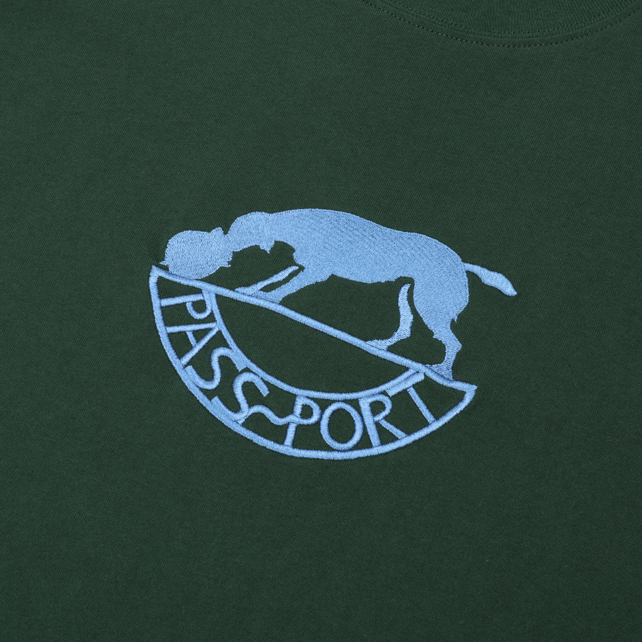 PASS~PORT - FRETWORKS TEE - FOREST GREEN