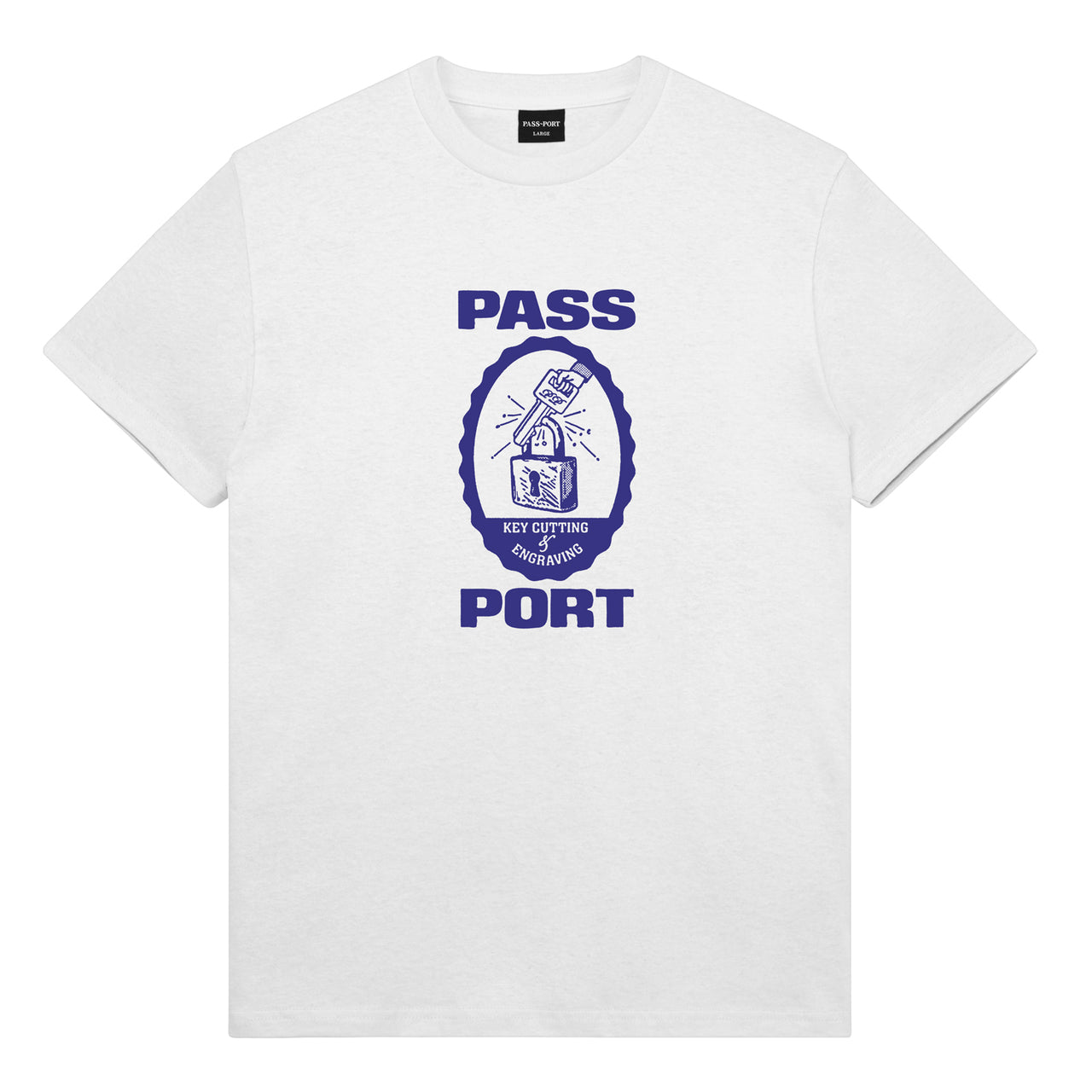 PASS~PORT - HERCU-LOCKS TEE - WHITE