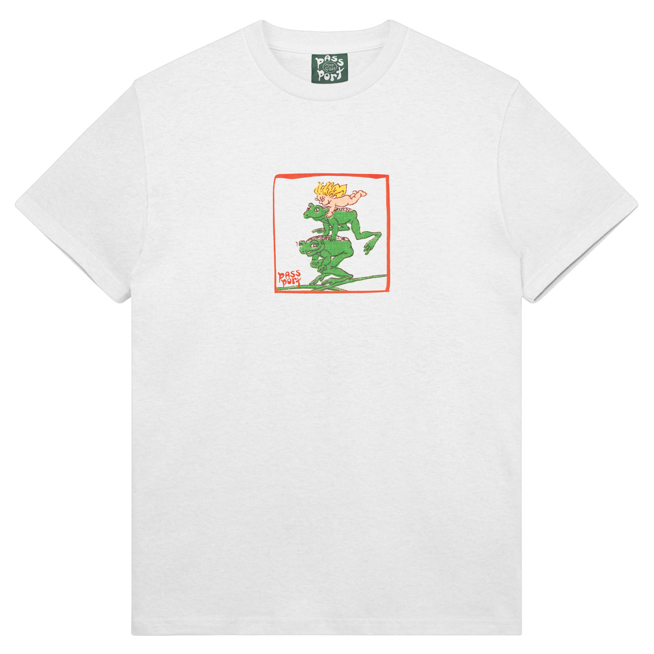 PASS~PORT X MAY GIBBS - LEAP FROG TEE - WHITE