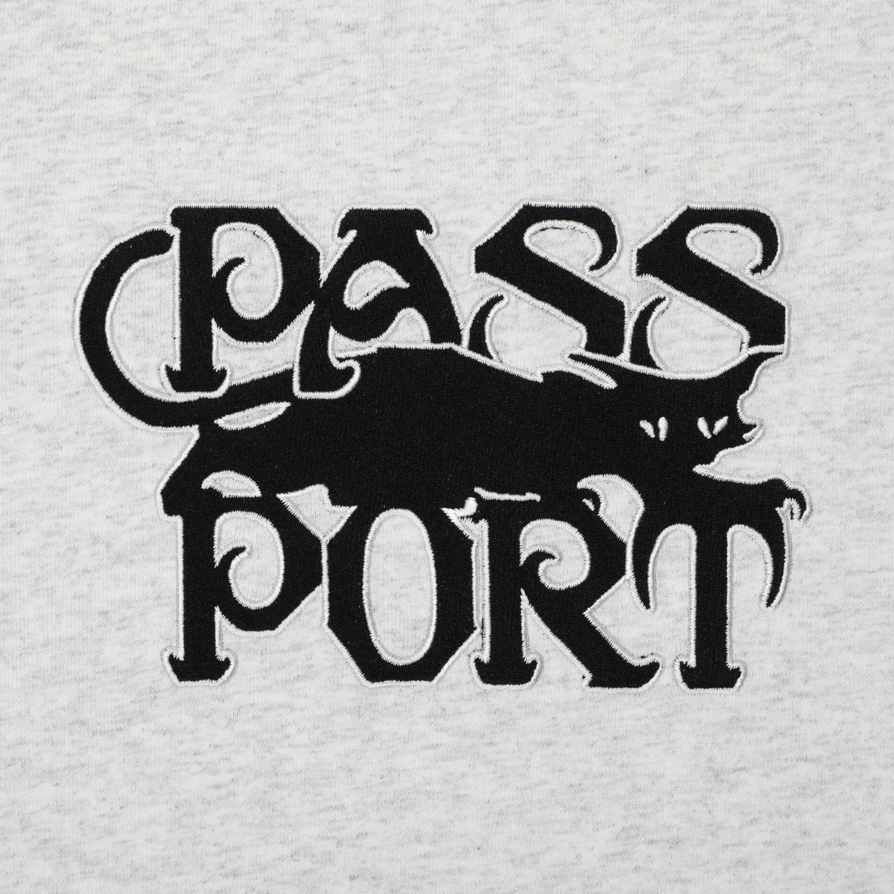 PASS~PORT - SLINKIN’ TEE - ASH