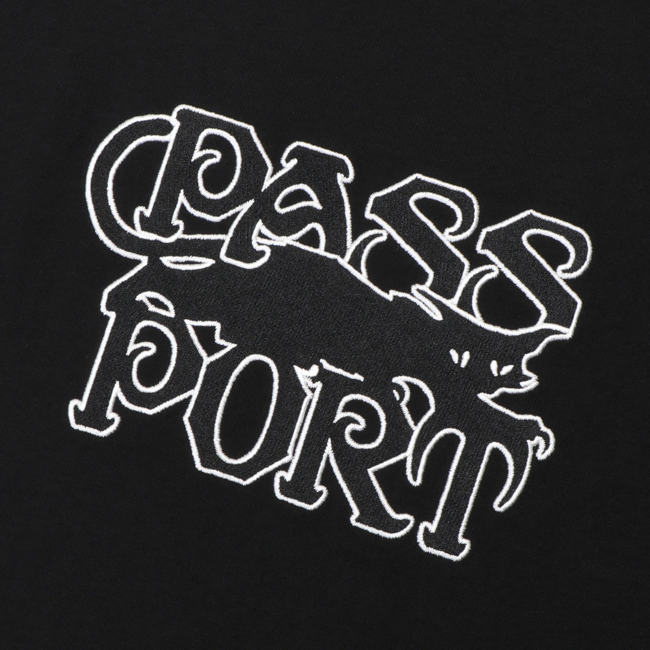 PASS~PORT - SLINKIN’ TEE - BLACK