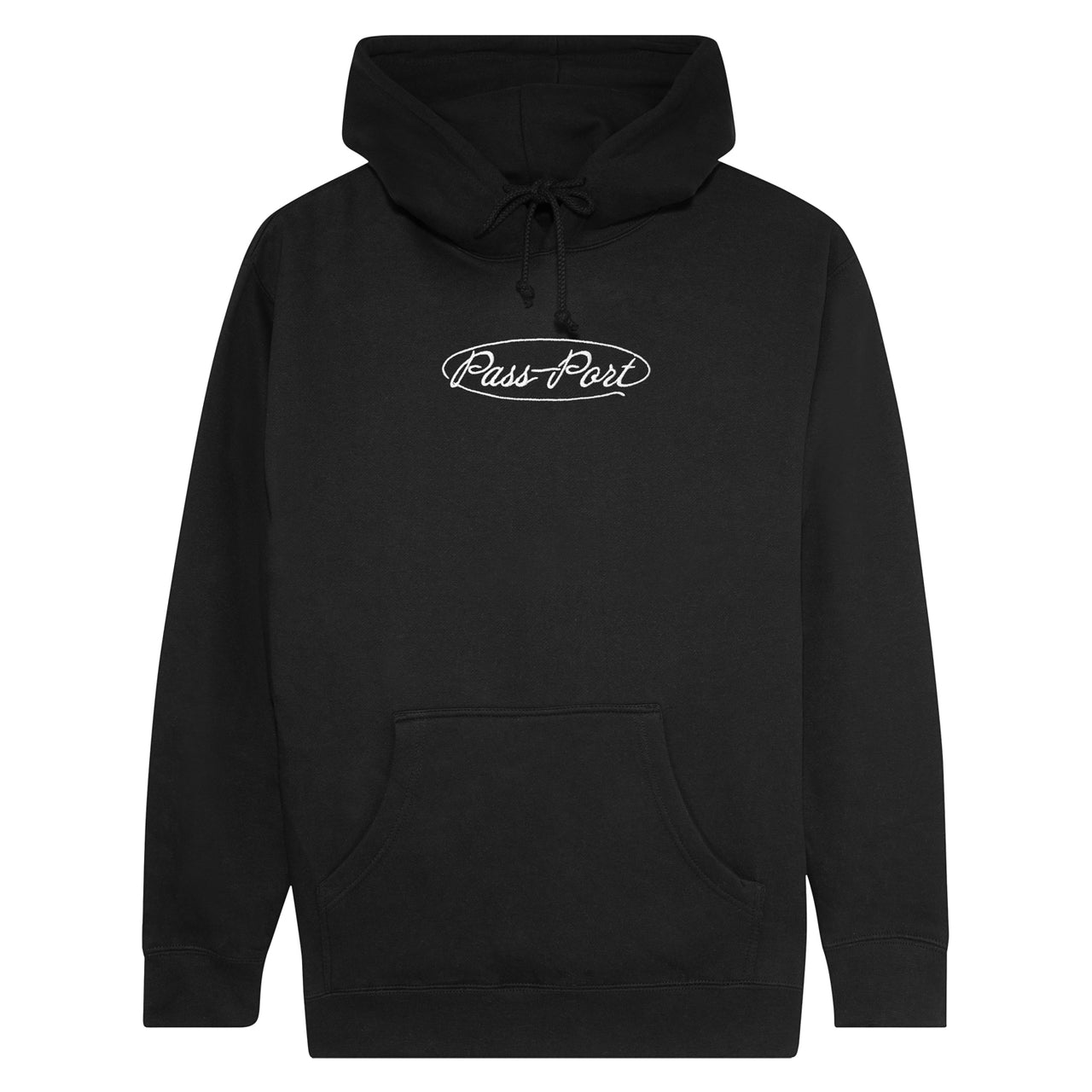PASS~PORT - OVALIT HOOD - BLACK