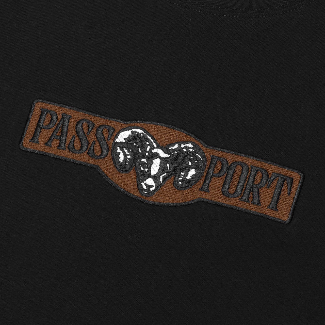 PASS~PORT -  RAM TEE - BLACK