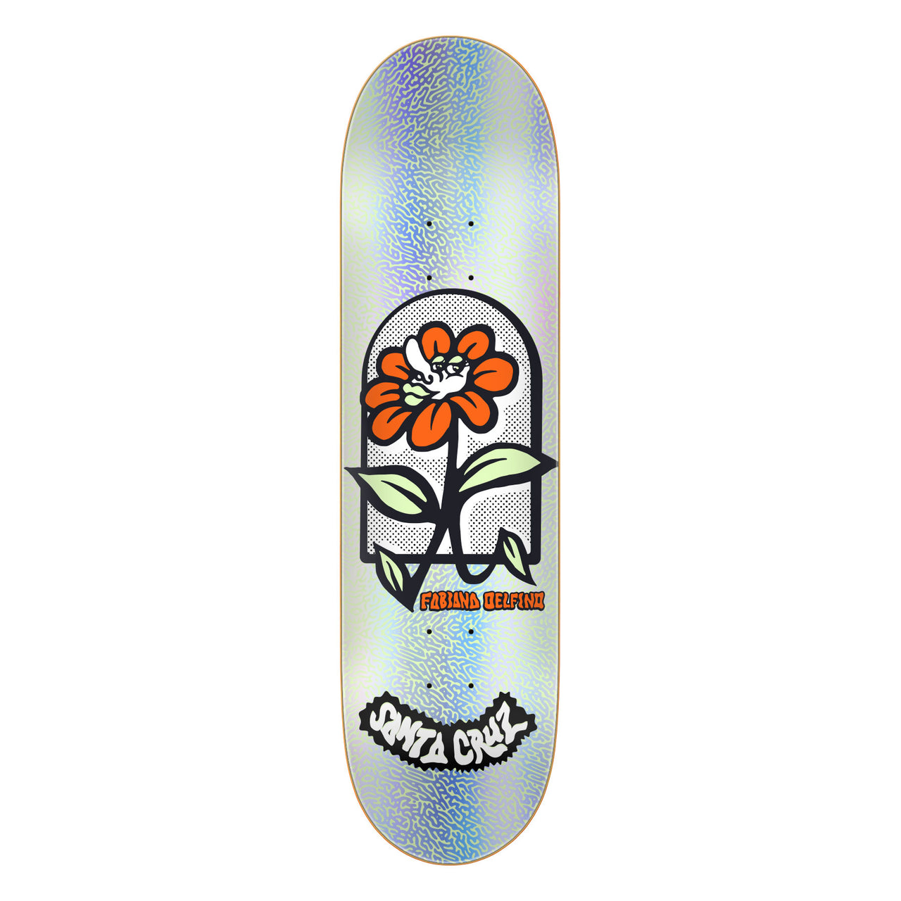 SANTA CRUZ - FLOWER FRAME DELFINO SKATEBOARD DECK - 8