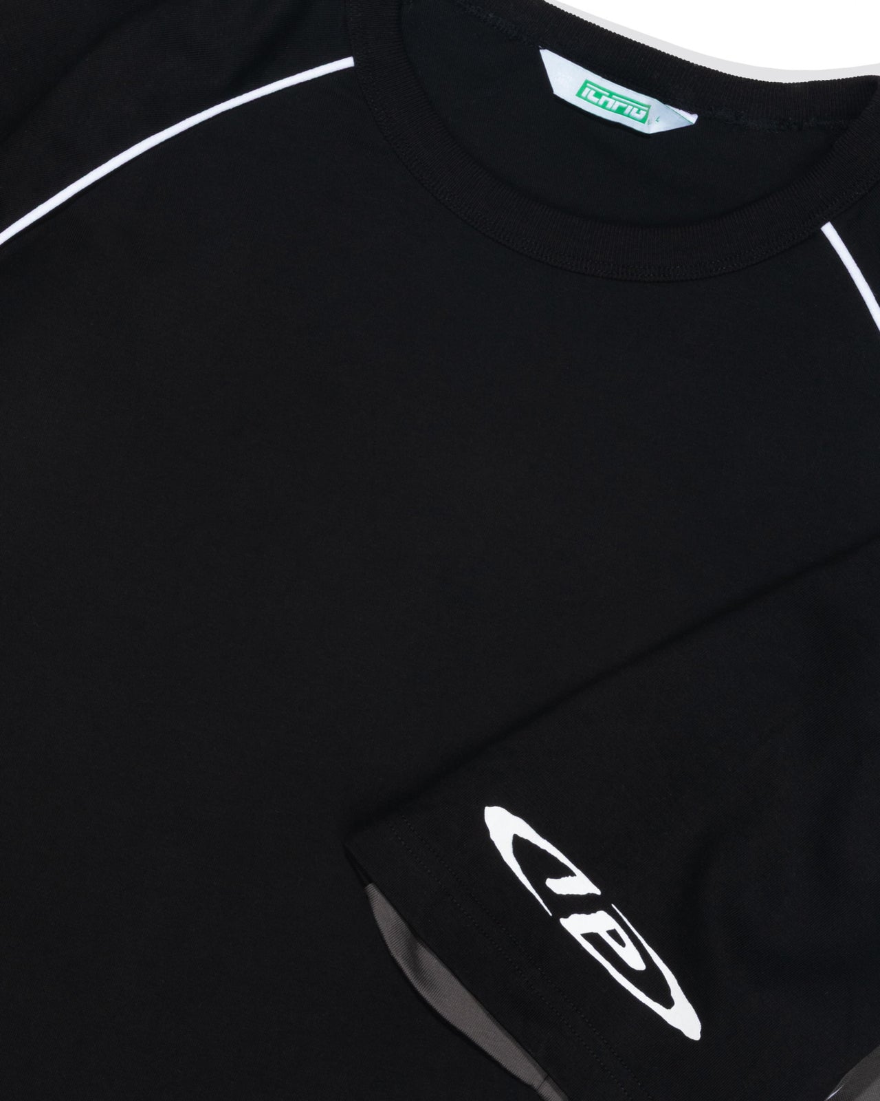 ICHPIG - OPTIC PANEL TEE - BLACK / GUNMETAL