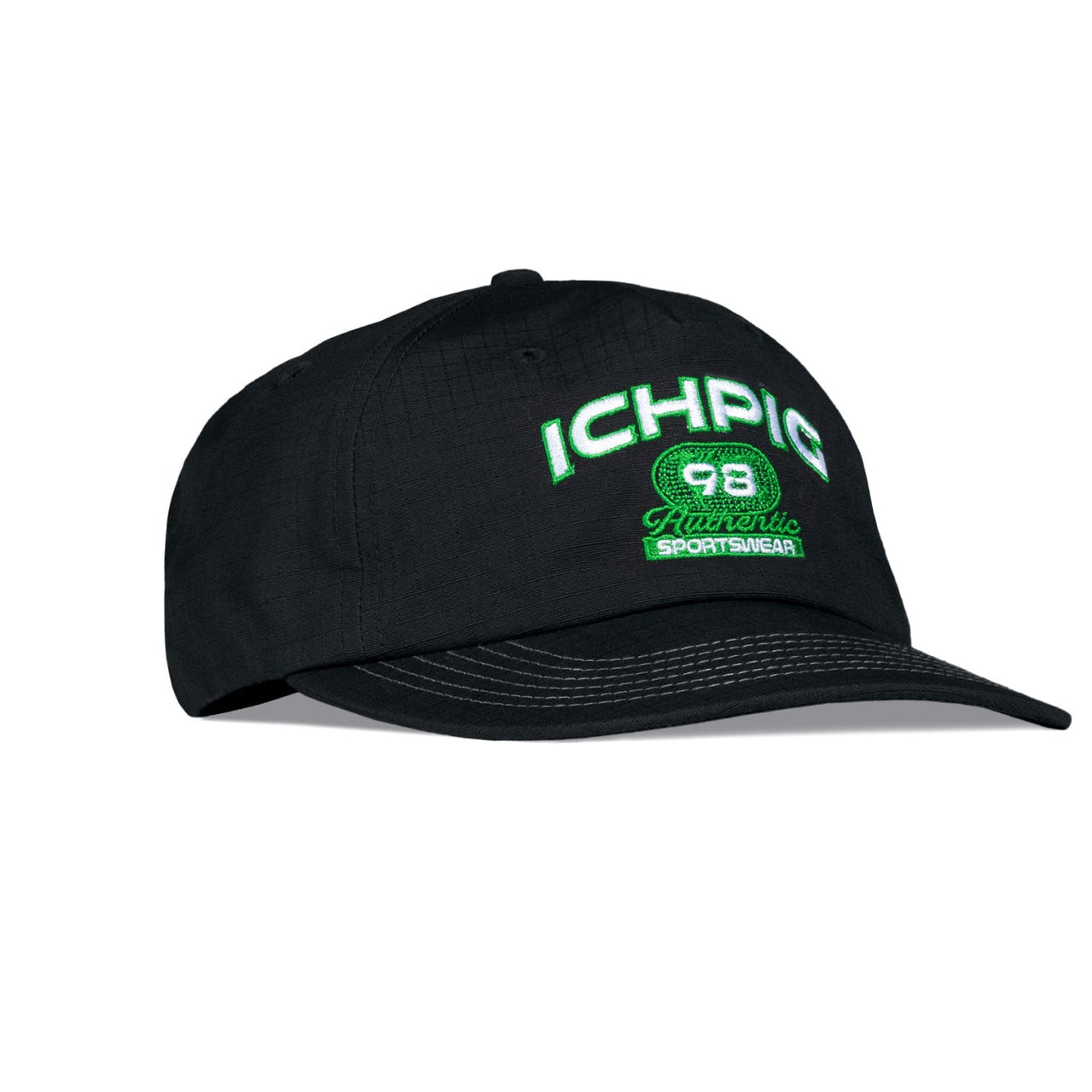 ICHPIG - 98 SNAPBACK HAT - BLACK