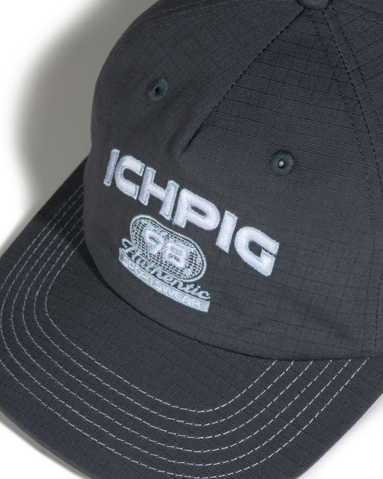 ICHPIG - 98 SNAPBACK HAT - STEEL