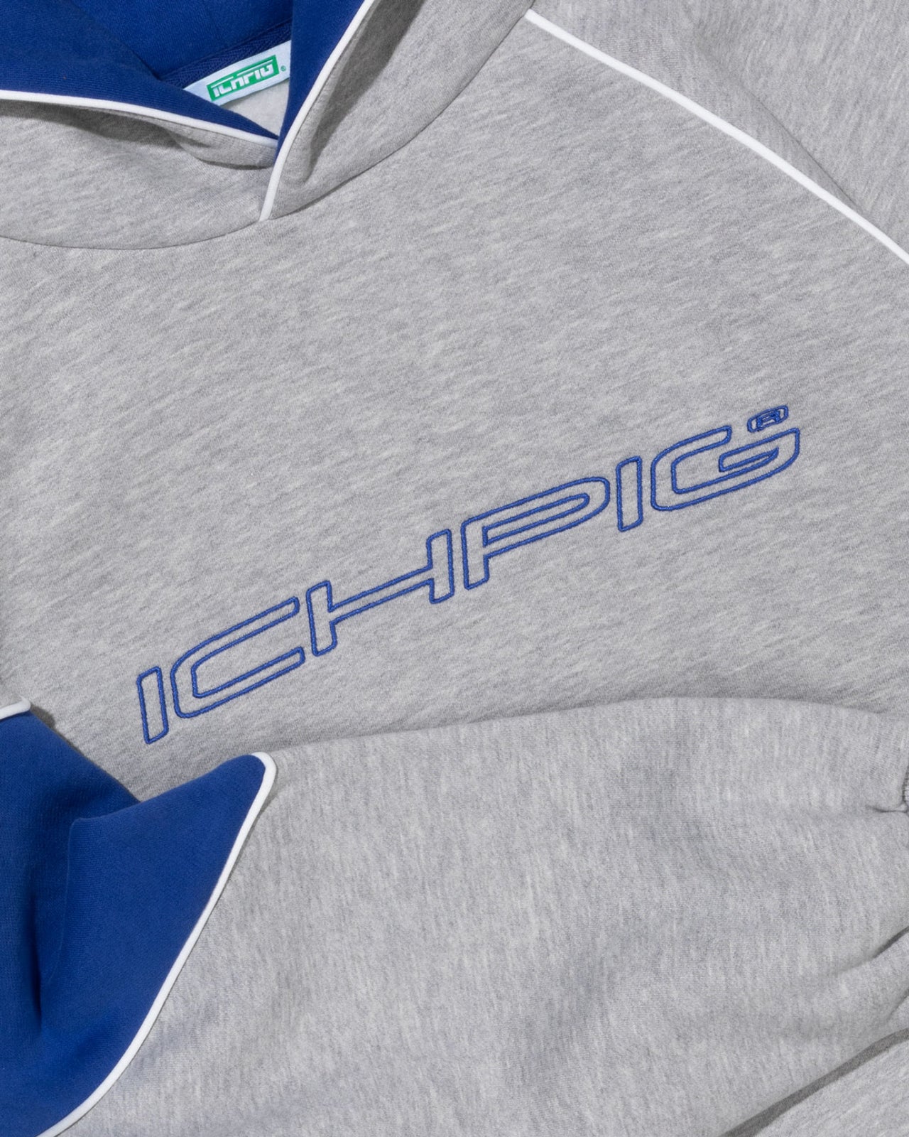 ICHPIG - SPORTSLINE PANEL HOOD - GREY / ROYAL