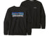 PATAGONIA - P-6 LABEL UPRISAL CREW SWEATSHIRT - BLACK