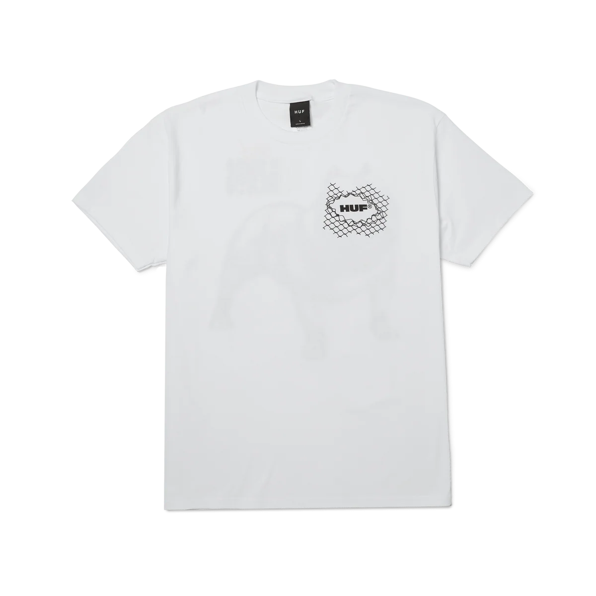 HUF - 4 THE DAWGS S/S TEE - WHITE