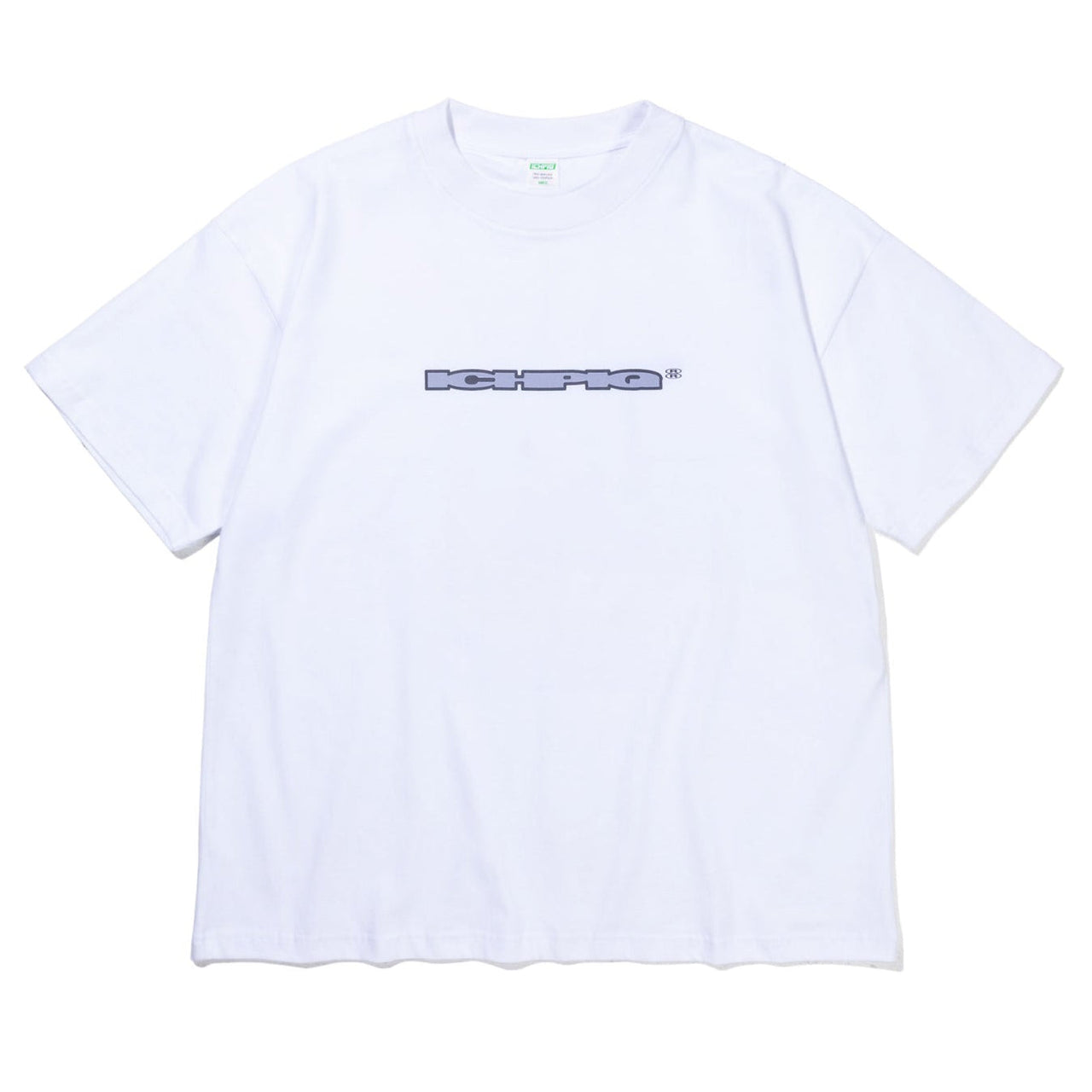 ICHPIG - FUSED LOGO TEE - WHITE