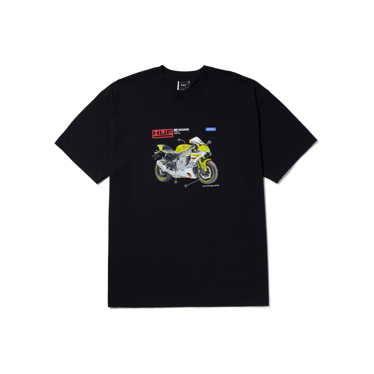 HUF - 420CC T-SHIRT - BLACK