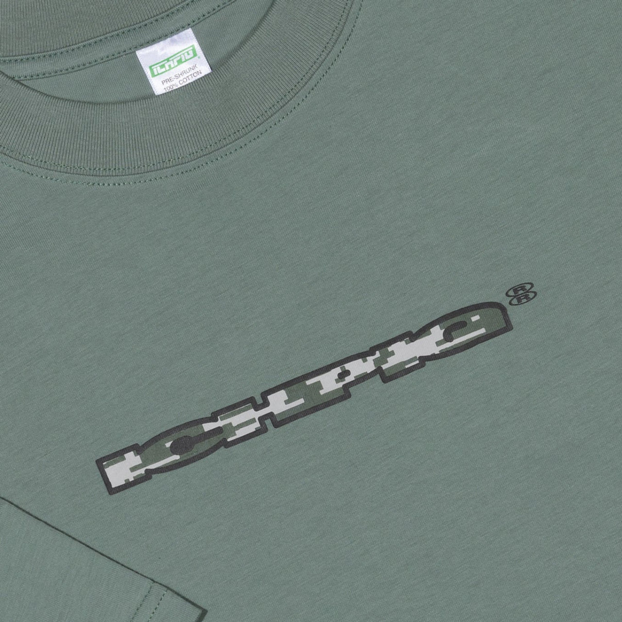 ICHPIG - FUSED LOGO TEE - HAZE