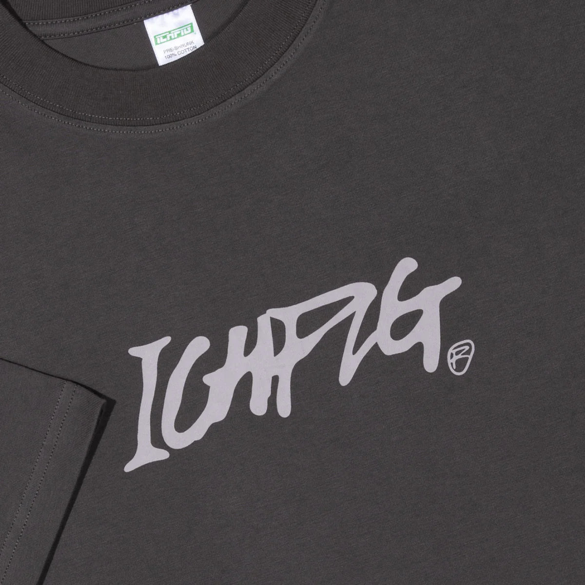 ICHPIG - TORSION TEE - GUN METAL