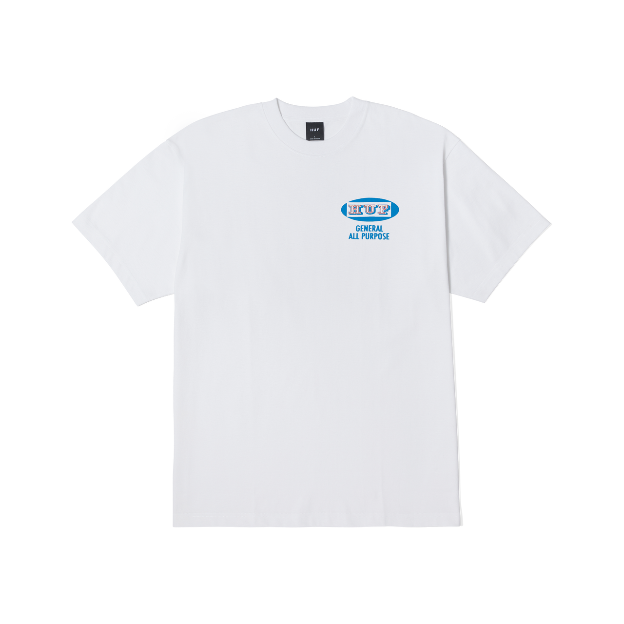 HUF - ALL PURPOSE T-SHIRT - WHITE