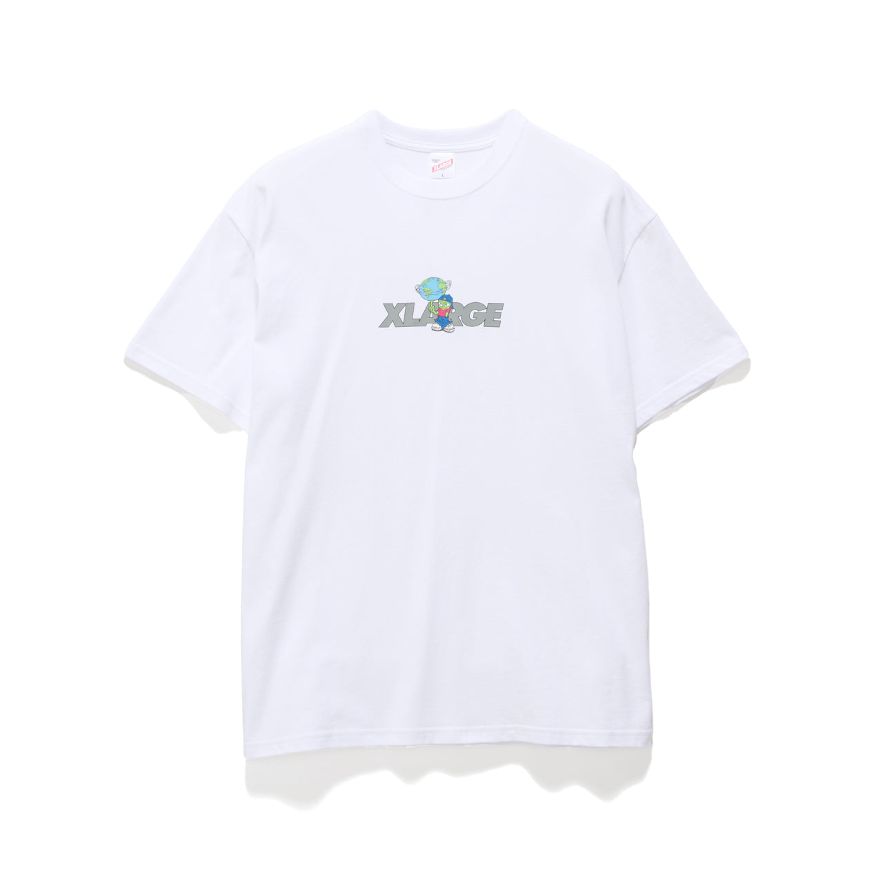 XLARGE - AROUND THE WORLD SS TEE - WHITE