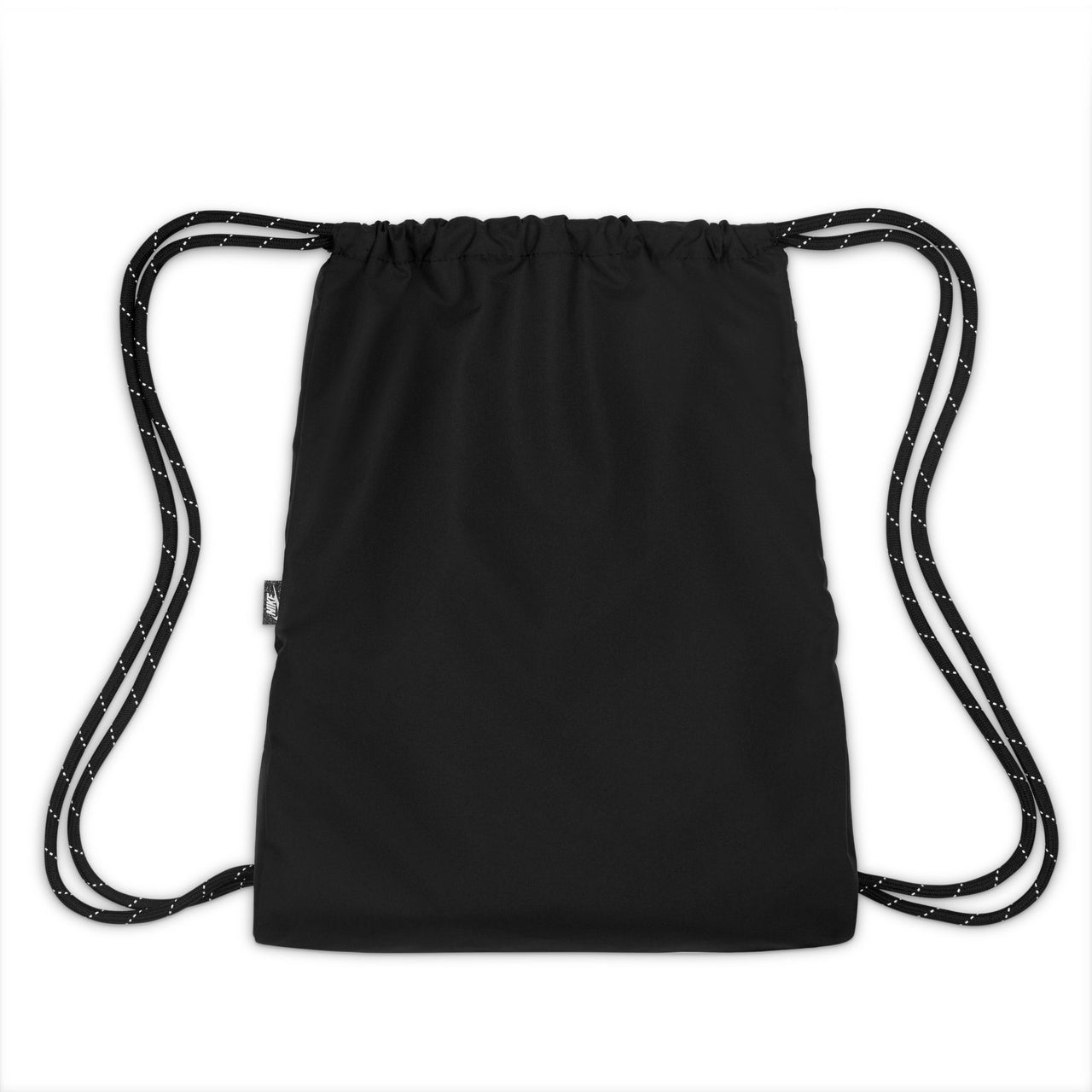 NIKE - HERITAGE DRAWSTRING BAG (13L) - BLACK / WHITE