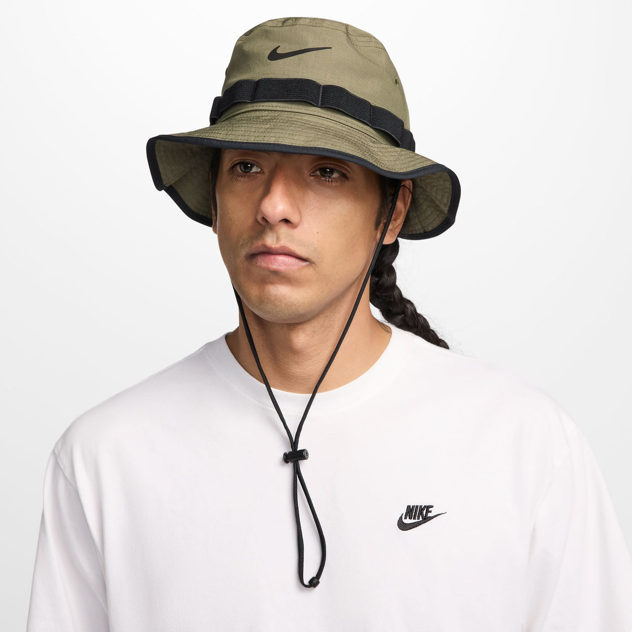 NIKE - APEX DRI-FIT BUCKET HAT - OLIVE / BLACK