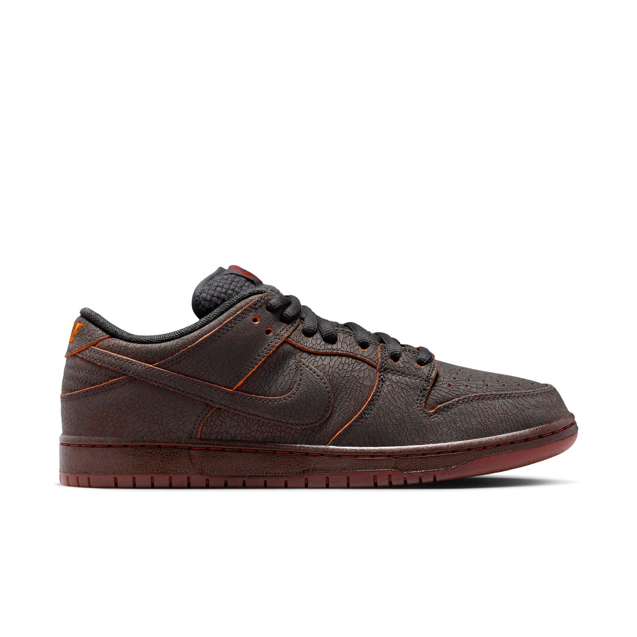 NIKE SB - DUNK LOW PRO PREMIUM - DARK SMOKE GREY / CAMPFIRE ORANGE-BLACK