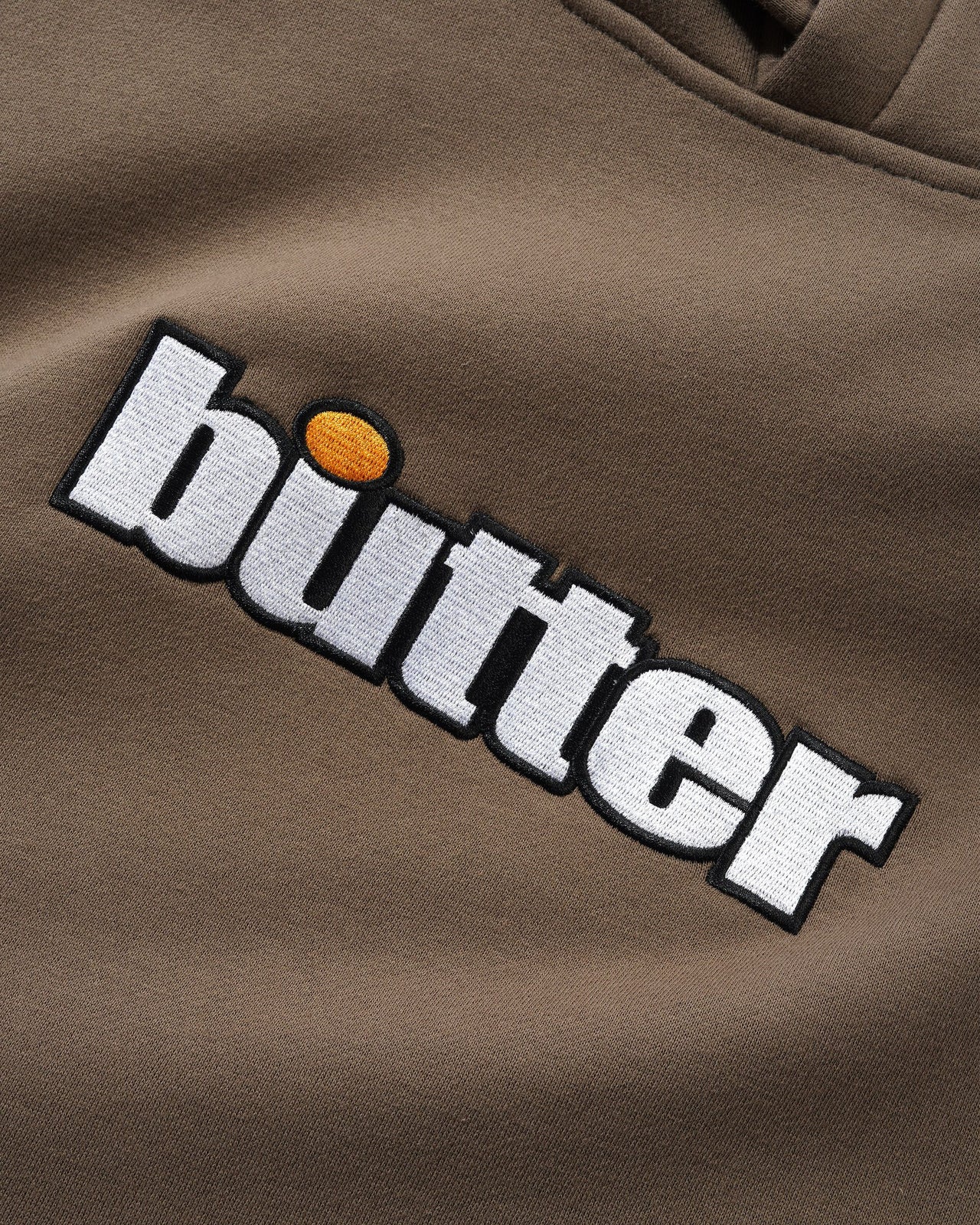 BUTTER GOODS - ACE PULLOVER HOOD - UMBER