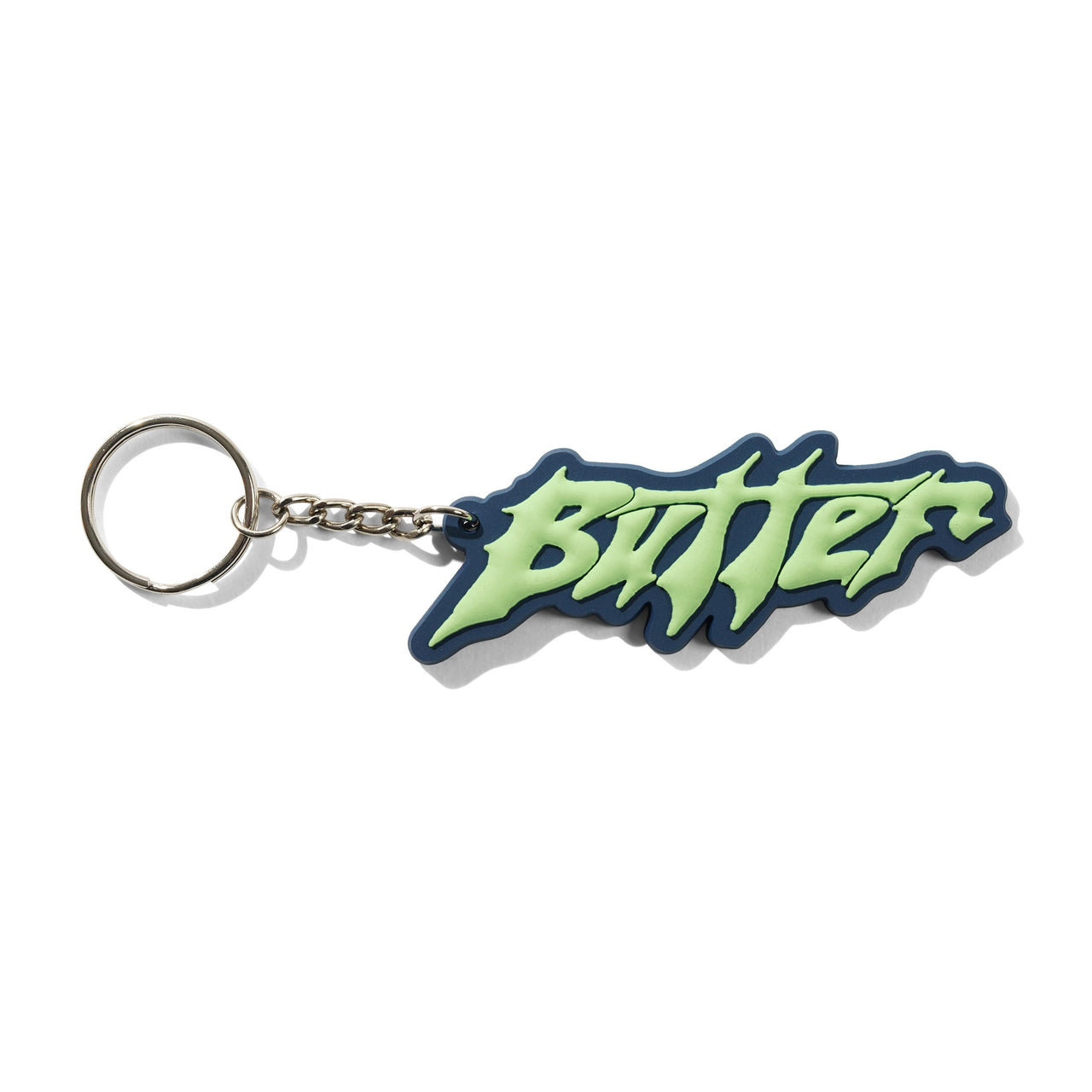 BUTTER GOODS - AMPLIFY KEY CHAIN - NAVY / MINT