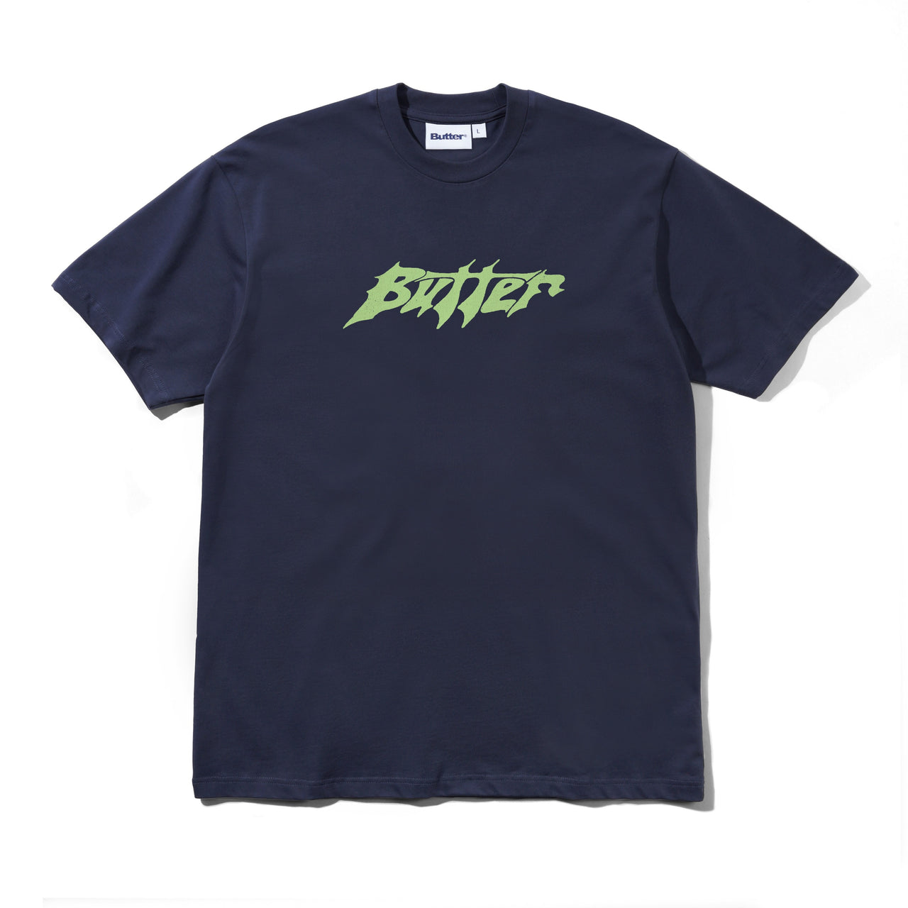 BUTTER GOODS - AMPLIFY TEE - NAVY