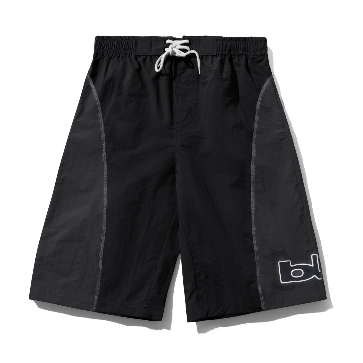 BUTTER GOODS - ARCHED BOARDSHORTS - BLACK / GREY