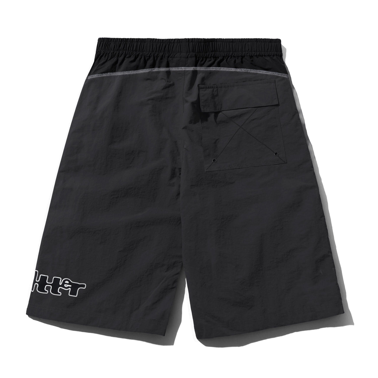 BUTTER GOODS - ARCHED BOARDSHORTS - BLACK / GREY