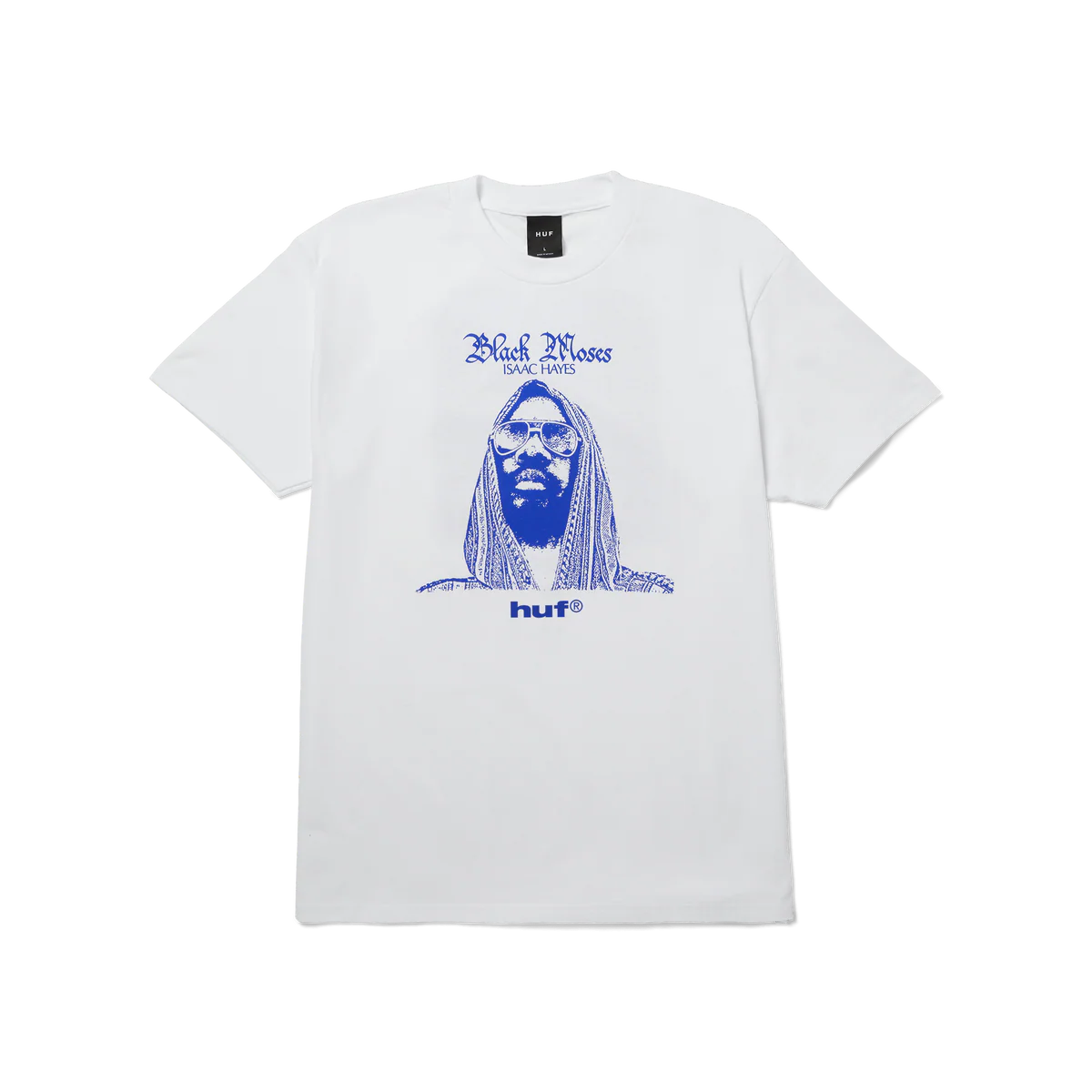 HUF - BLACK MOSES S/S HEAVYWEIGHT TEE - WHITE