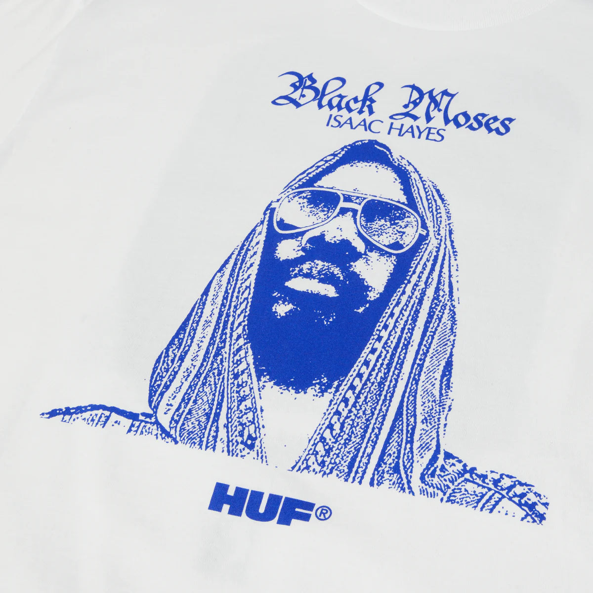 HUF - BLACK MOSES S/S HEAVYWEIGHT TEE - WHITE