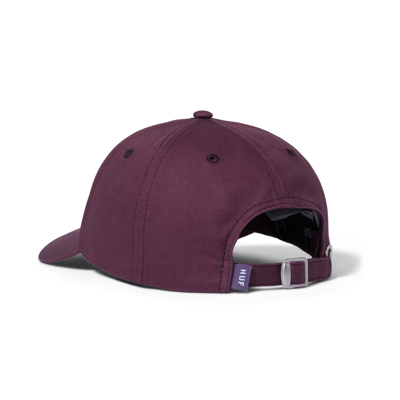 HUF - BLOOM CURVED VISOR 6-PANEL HAT - RAISIN