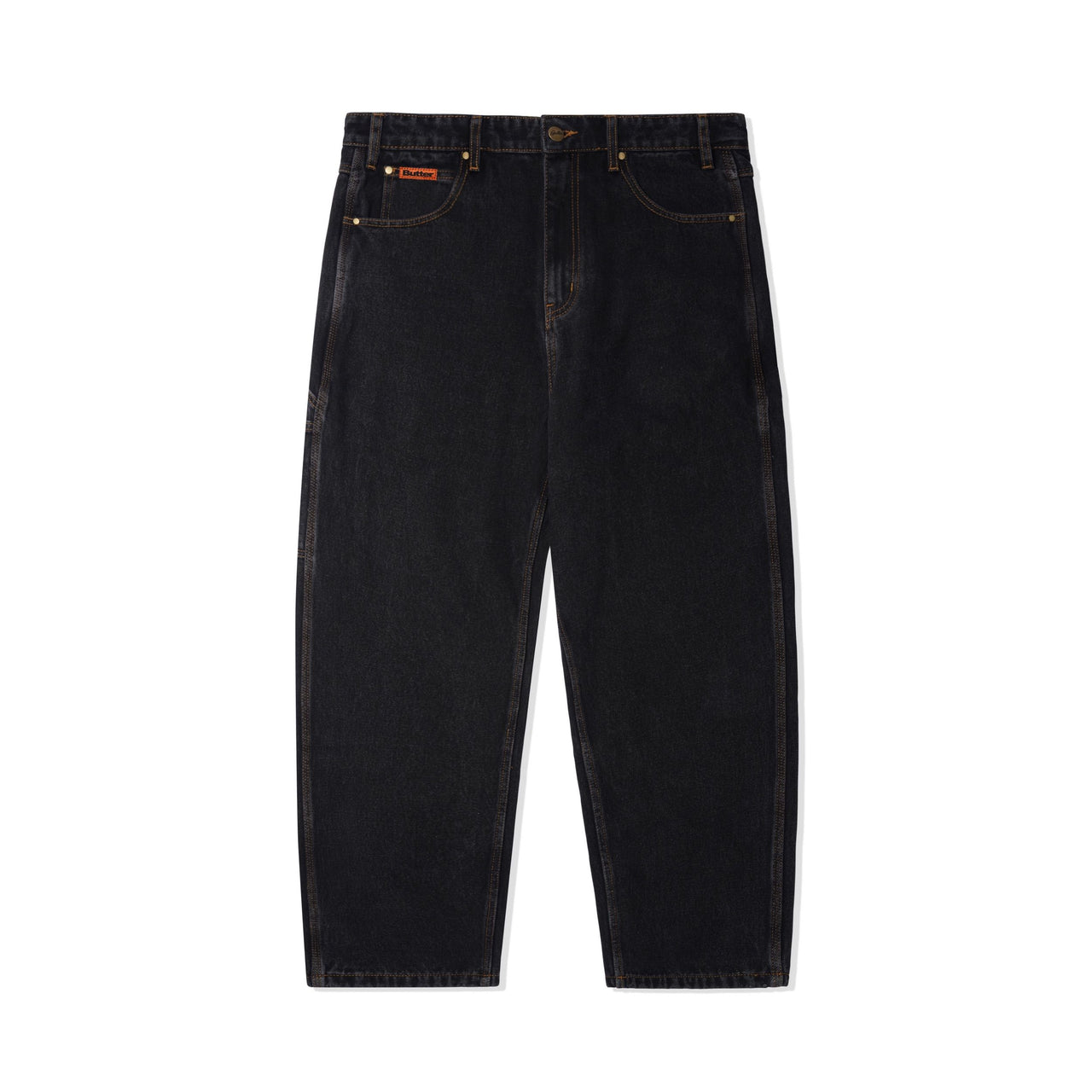 BUTTER GOODS - BAGGY DENIM JEANS - WASHED BLACK