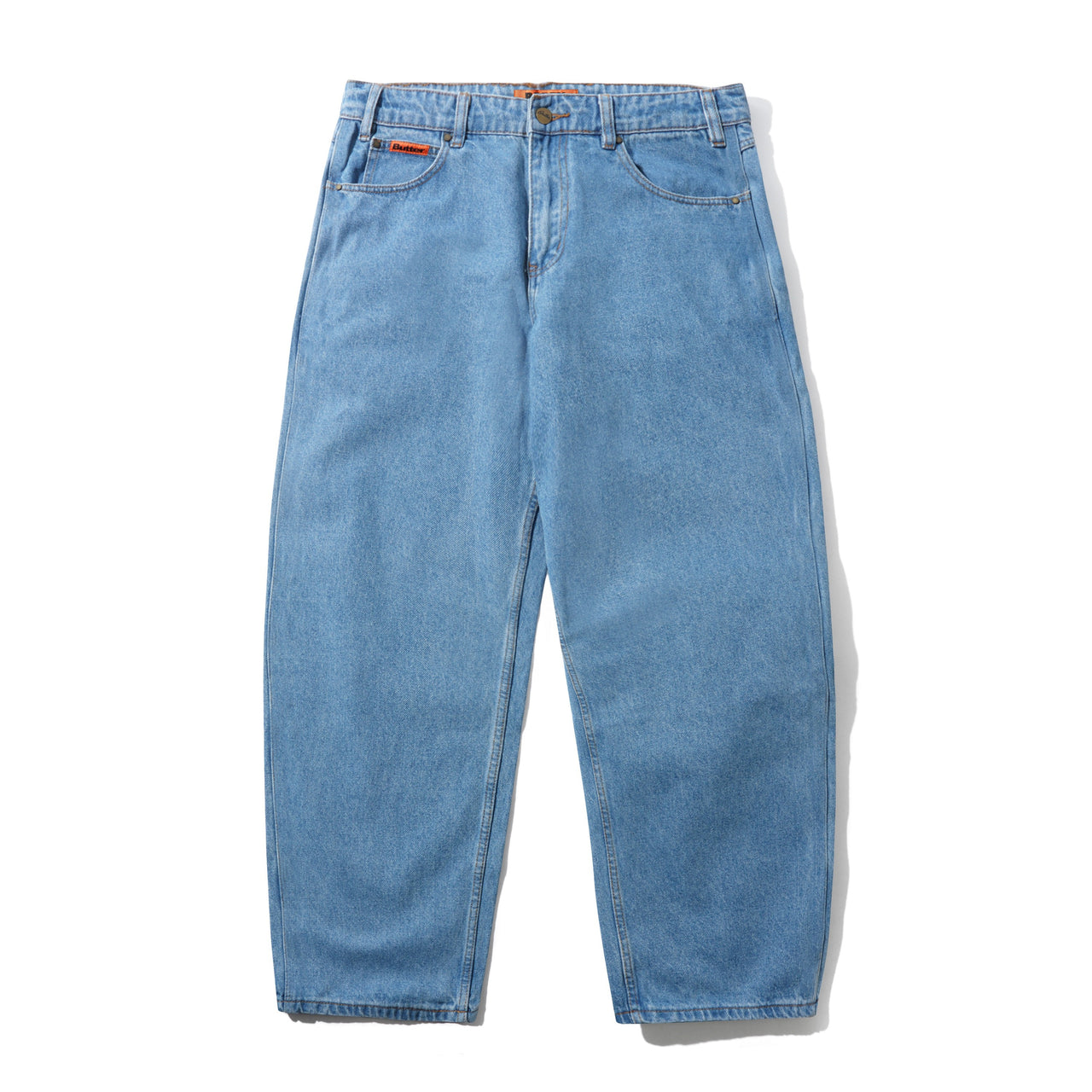 BUTTER GOODS - BAGGY DENIM JEANS - WASHED INDIGO