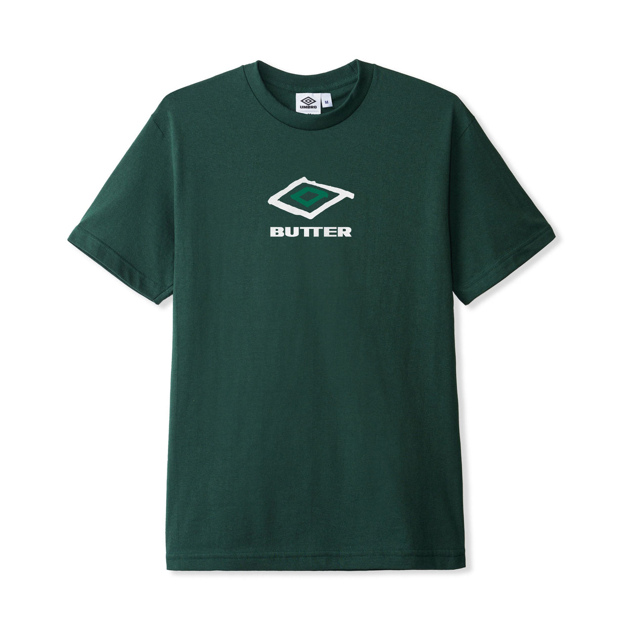 BUTTER GOODS X UMBRO - BALL TEE - FOREST