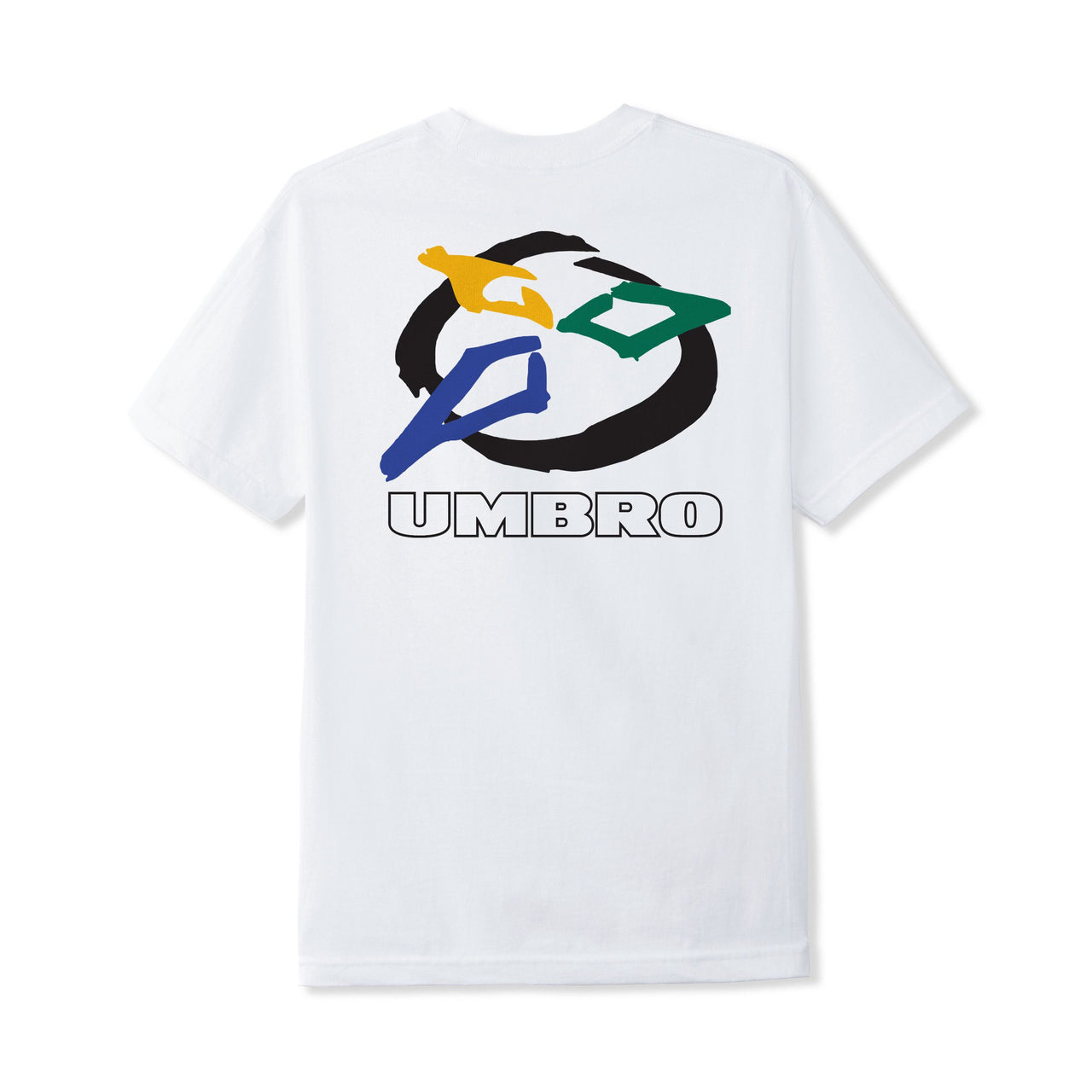 BUTTER GOODS X UMBRO - BALL TEE - WHITE