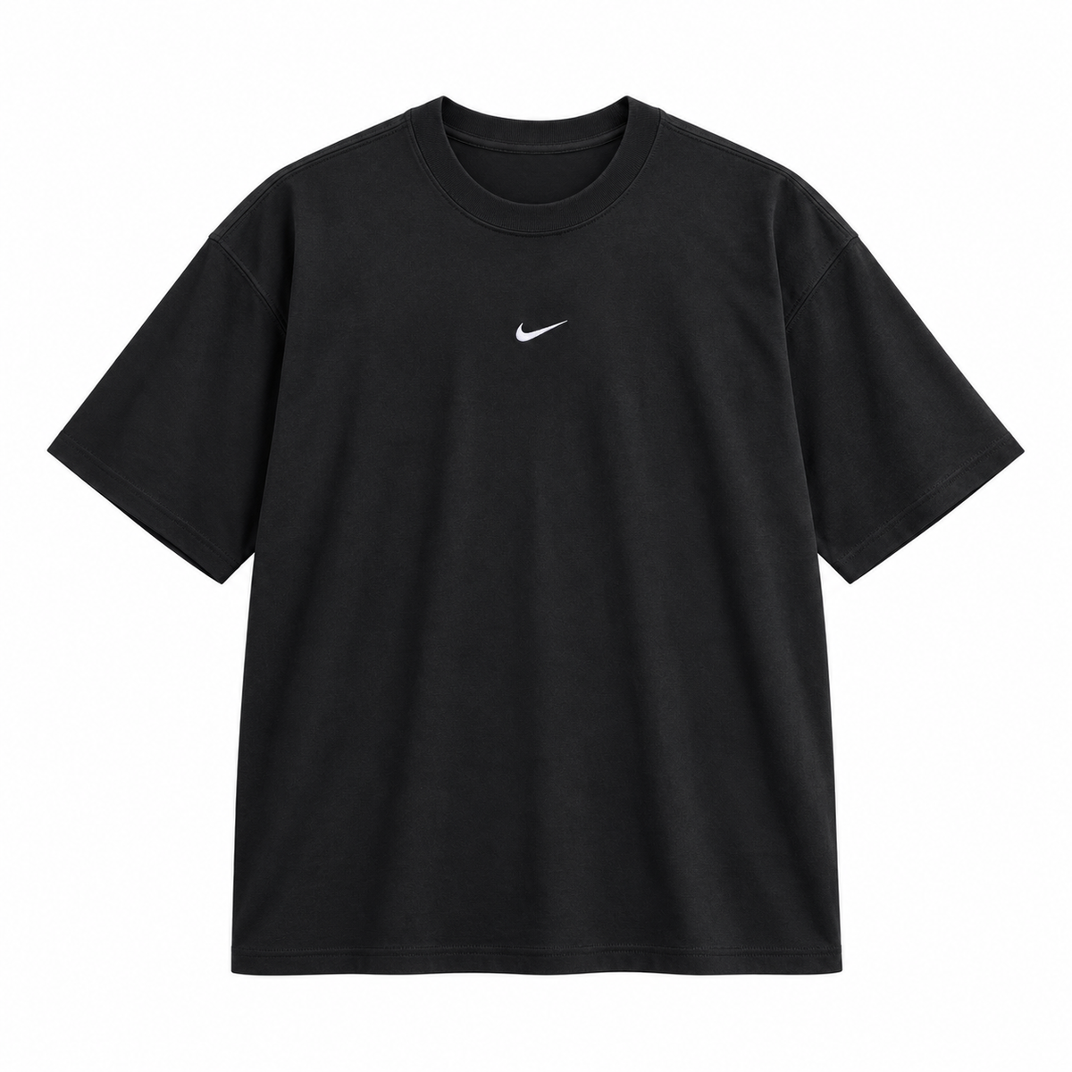 NIKE - SPORTSWEAR LOOSE T-SHIRT - BLACK / WHITE