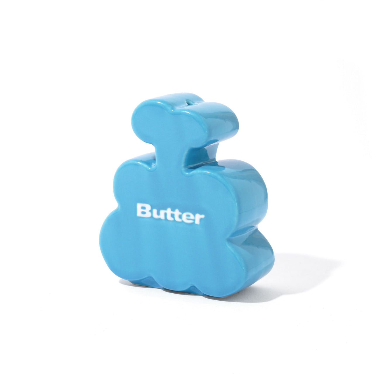 BUTTER GOODS - BUG CERAMIC INCENSE BURNER - WHITE/BLUE