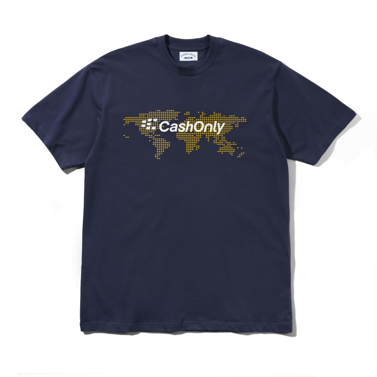 CASH ONLY - BUSINESS TEE - NAVY