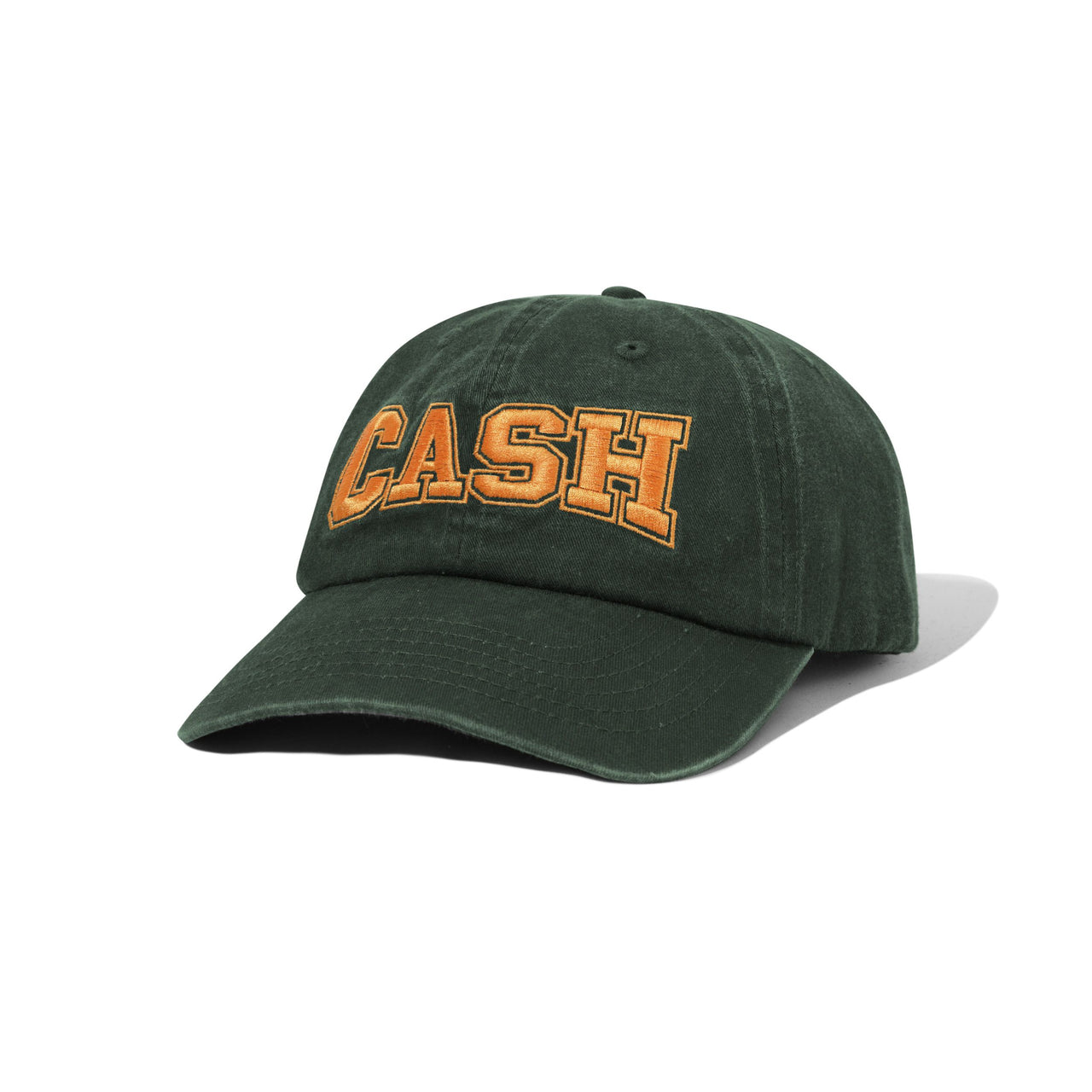CASH ONLY - CAMPUS 6 PANEL CAP - WASHED FATIGUE