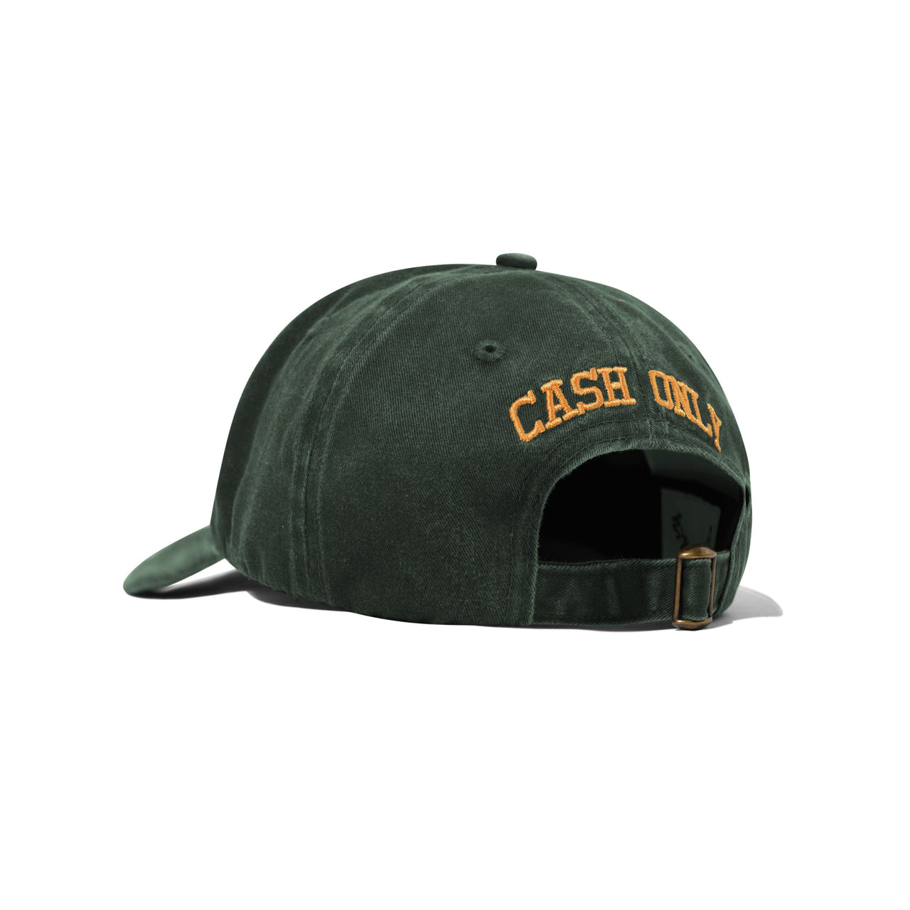 CASH ONLY - CAMPUS 6 PANEL CAP - WASHED FATIGUE