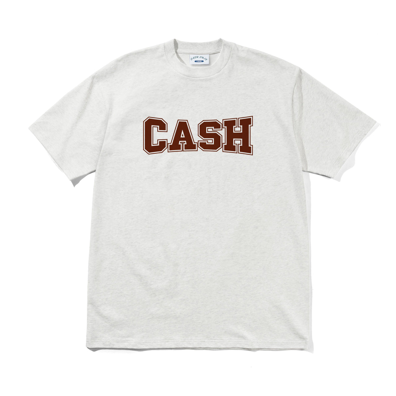 CASH ONLY - CAMPUS TEE - ASH