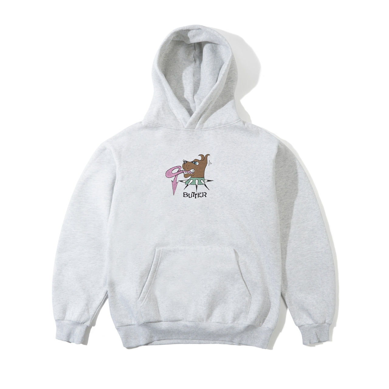 BUTTER GOODS - CANINE PULLOVER HOOD - ASH