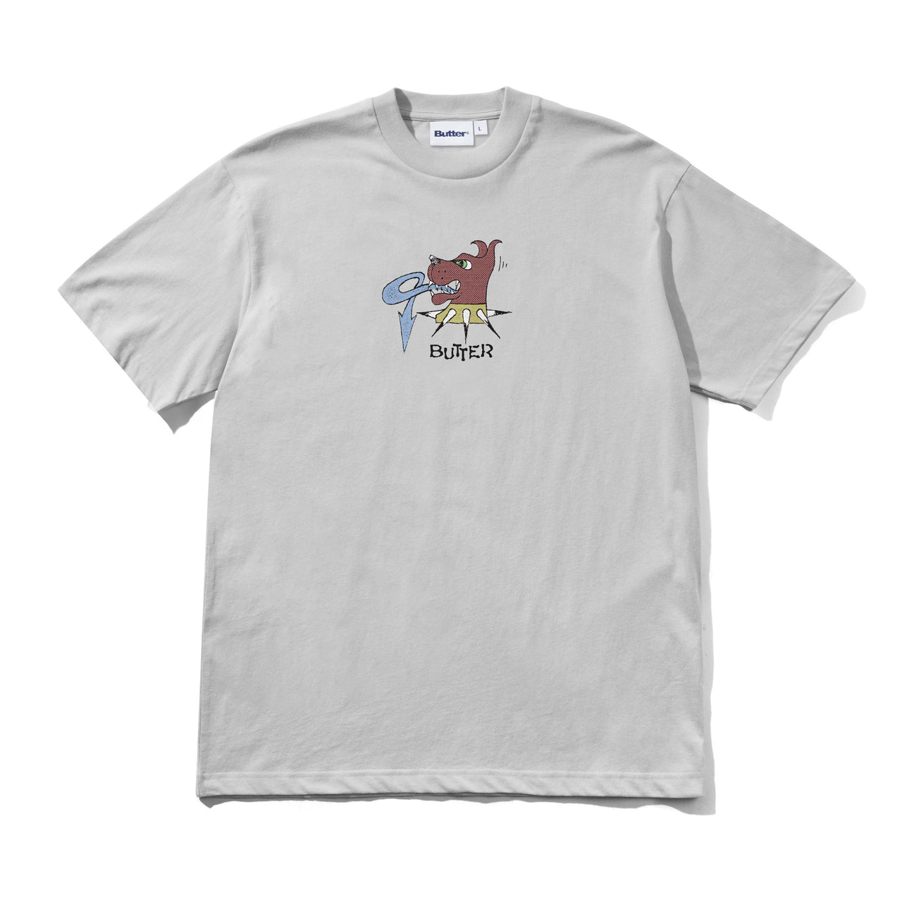 BUTTER GOODS - CANINE TEE  - CEMENT