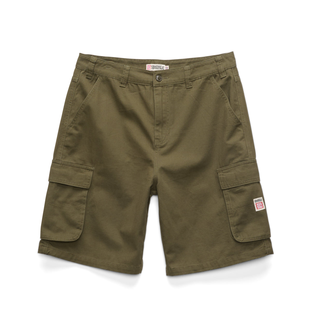 S-DOUBLE - CARGO WORK SHORT - ARMY