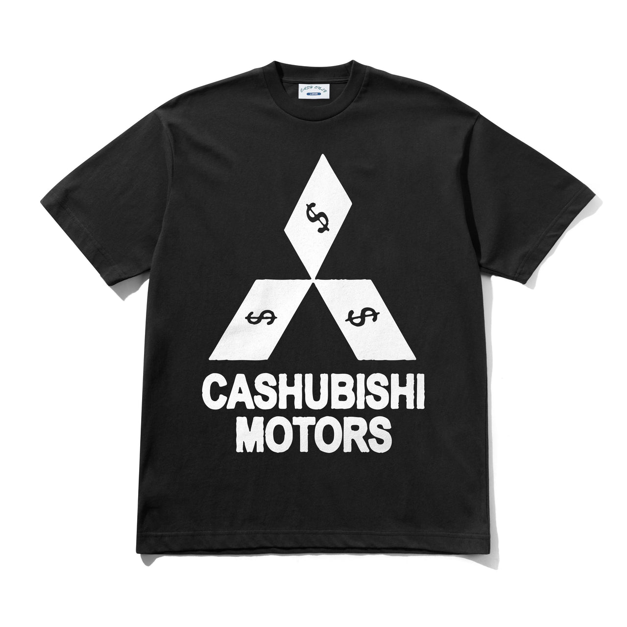 CASH ONLY - CASHUBISHI TEE - BLACK