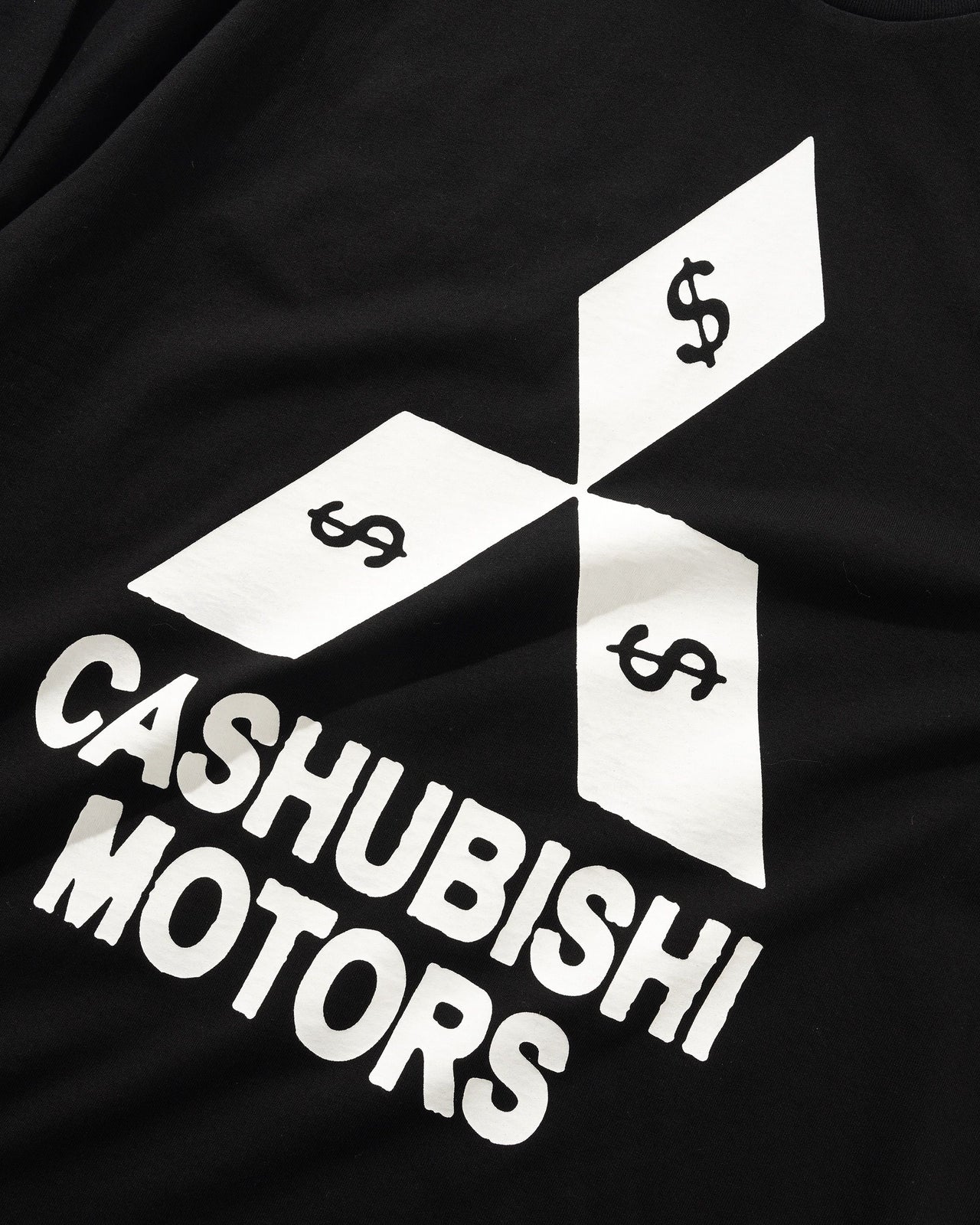 CASH ONLY - CASHUBISHI TEE - BLACK