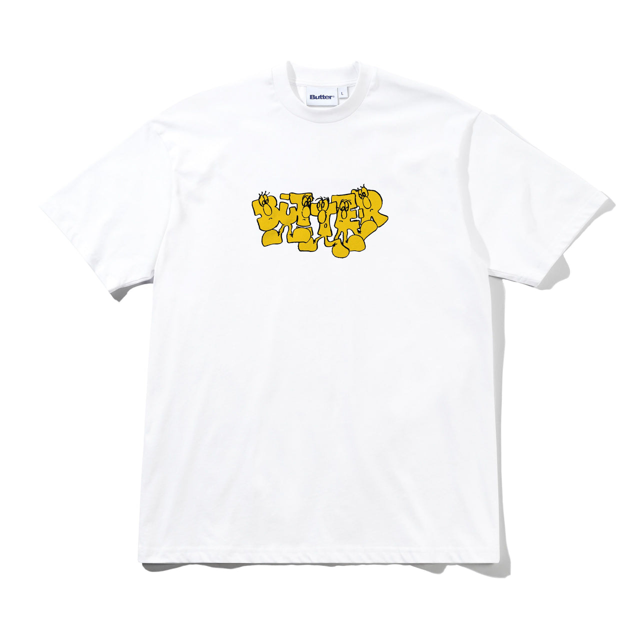 BUTTER GOODS - CHARACTER TEE  - WHITE